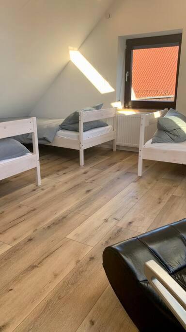 Ferienhaus Allgaeu Flughafen Memmingen Apartment Benningen Bagian luar foto